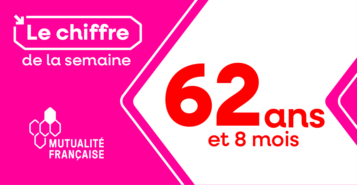 L'age moyen de départ à la retraite est de 62 ans et 8 mois